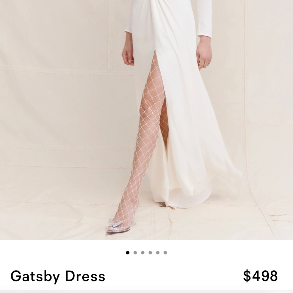 Reformation gatsby dress